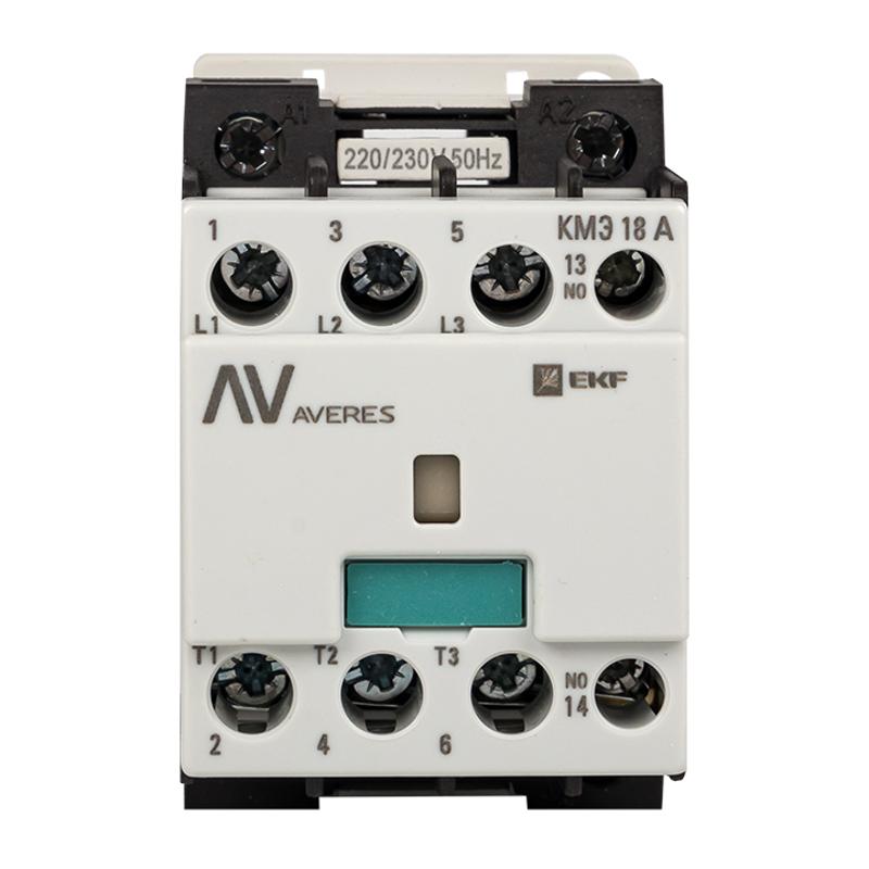 Контактор КМЭ 18А 1NO 400В АС EKF AVERES | ctr-s-18-10-400-av | EKF — миниатюра 6