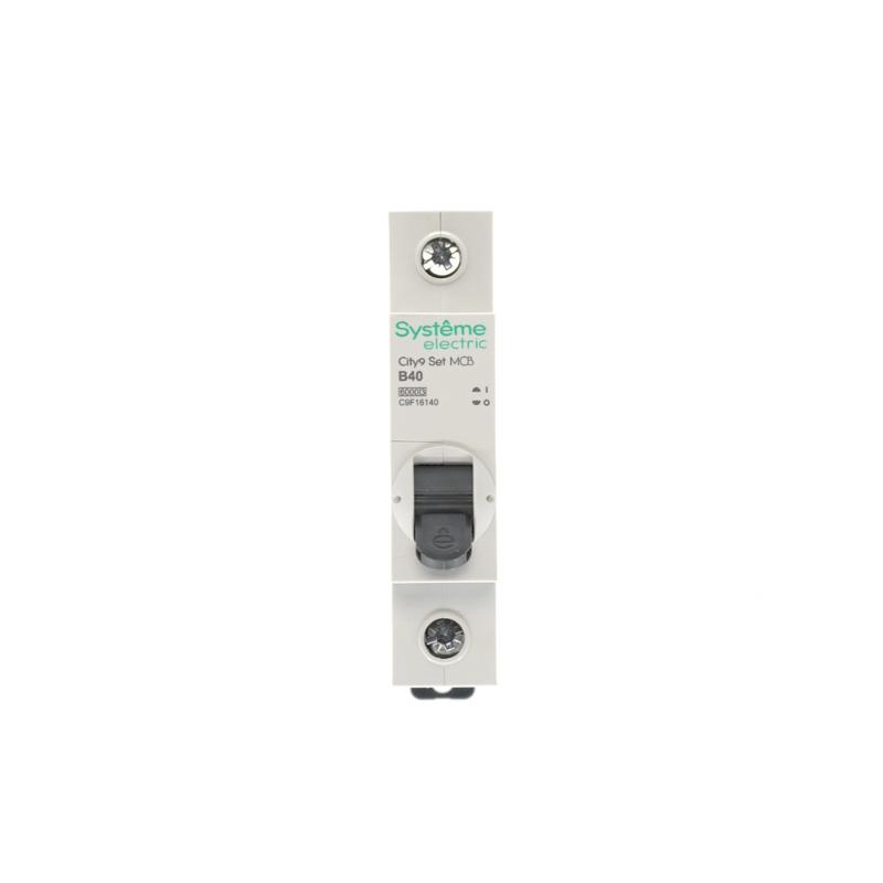 Выключатель автоматический однополюсный 40A B 6kA City9 | C9F16140 |Systeme Electric — миниатюра 7