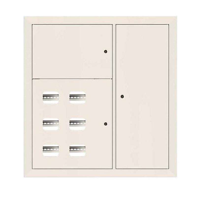 Щит этажный 6 кв. RAL9001 (1000х950х150)  Basic |mb28-v-6-r9001| EKF — фото 1 | Sento