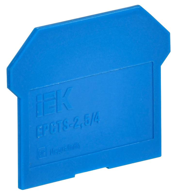Заглушка для CTS 2,5/4мм2 синяя | YCT10-00-K07-002-ZGL | IEK — IEK (ИЭК)