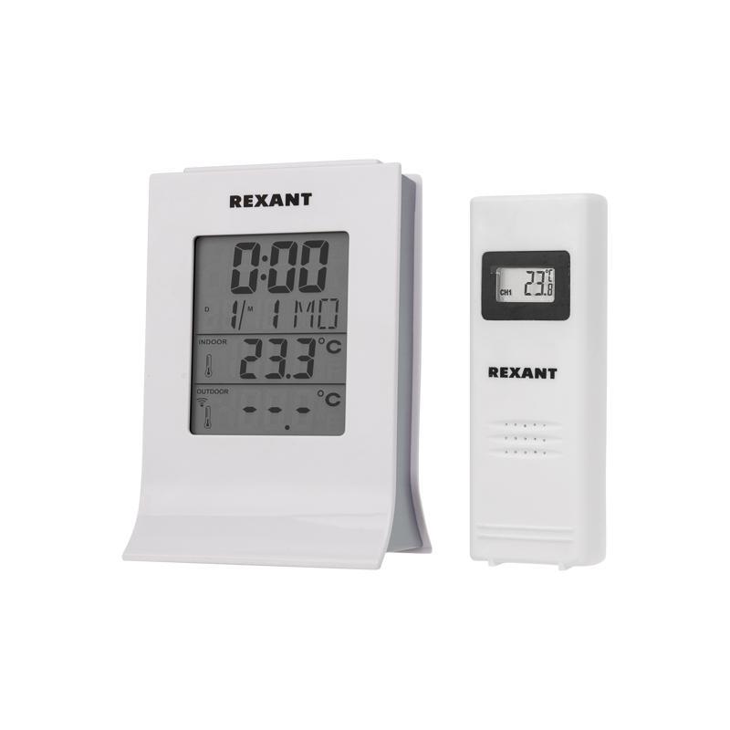 Метеостанция с беспроводным выносным датчиком | 70-0595 | REXANT — REXANT