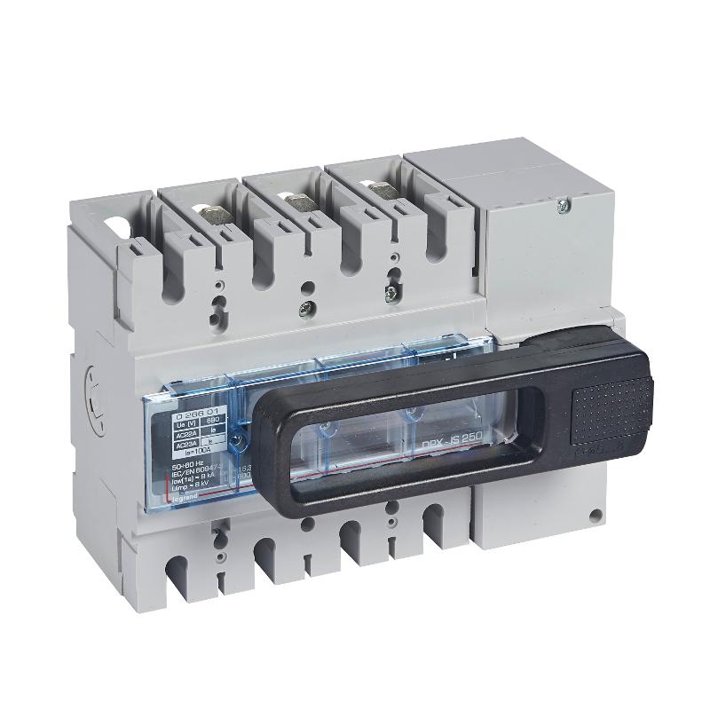 Выключатель-разъединитель 3П DPX-IS 250 100A прям. | 026601 | Legrand — Legrand