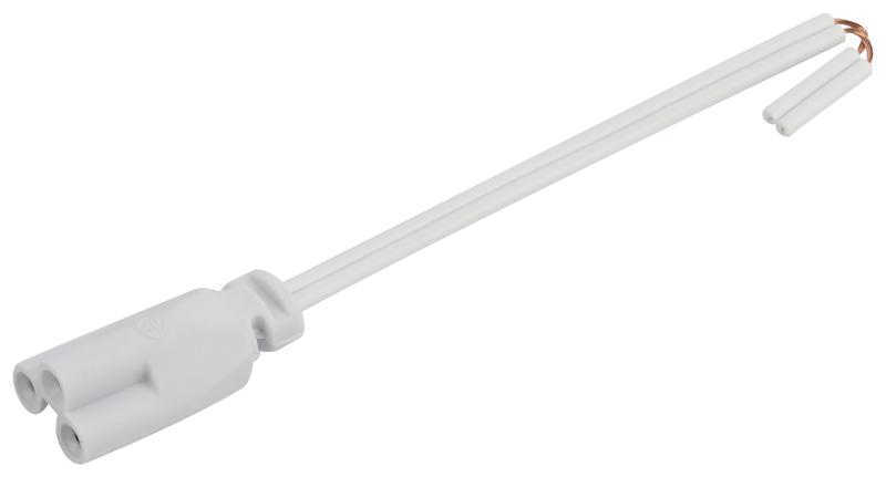 Сетевой шнур без вилки с контактом подключения LLED-А-CONNECTOR KIT-W-04 с оголенным концом для LLED-04 3-pin 15см | Б0056548 | ЭРА — ЭРА (Энергия света)