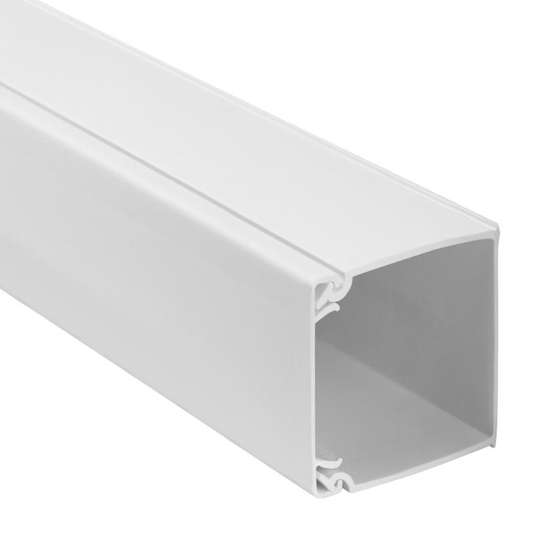 Мини-канал 40x40мм с крышкой белый METRA 6 — миниатюра 3