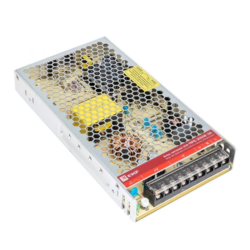Блок питания 24В MPS-200W-24 EKF Proxima |  mps-200w-24 |  EKF — EKF