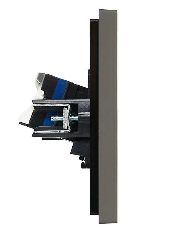 FORTE&PIANO Розетка комп. 2-ая RJ45 кат.6 FP334 серый | FP-K20-2-K03 | IEK — миниатюра 4