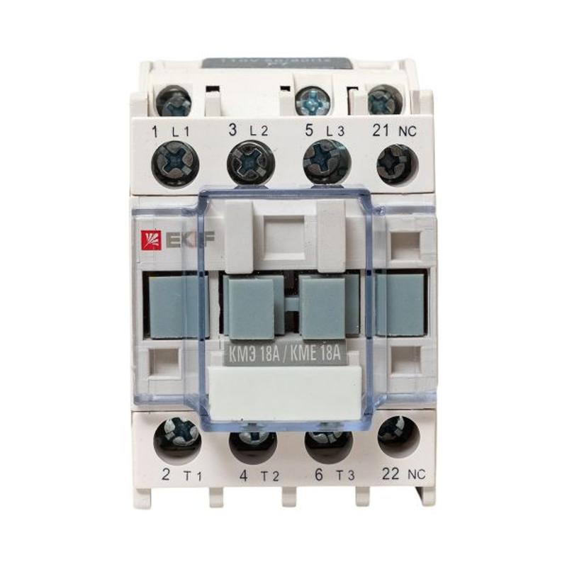 Контактор КМЭ малогабаритный 18А 110В 1NC EKF PROxima | ctr-s-18-110-nc | EKF — миниатюра 17