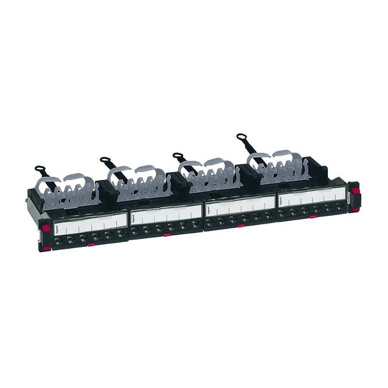 Патч-пан. UTP 24RJ45 кат6 LCS3 — миниатюра 2
