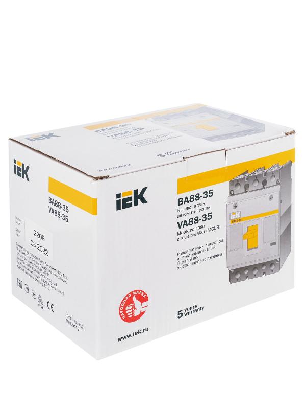 Авт. выкл. ВА88-35  3Р  200А  35кА   | SVA30-3-0200 | IEK — миниатюра 9