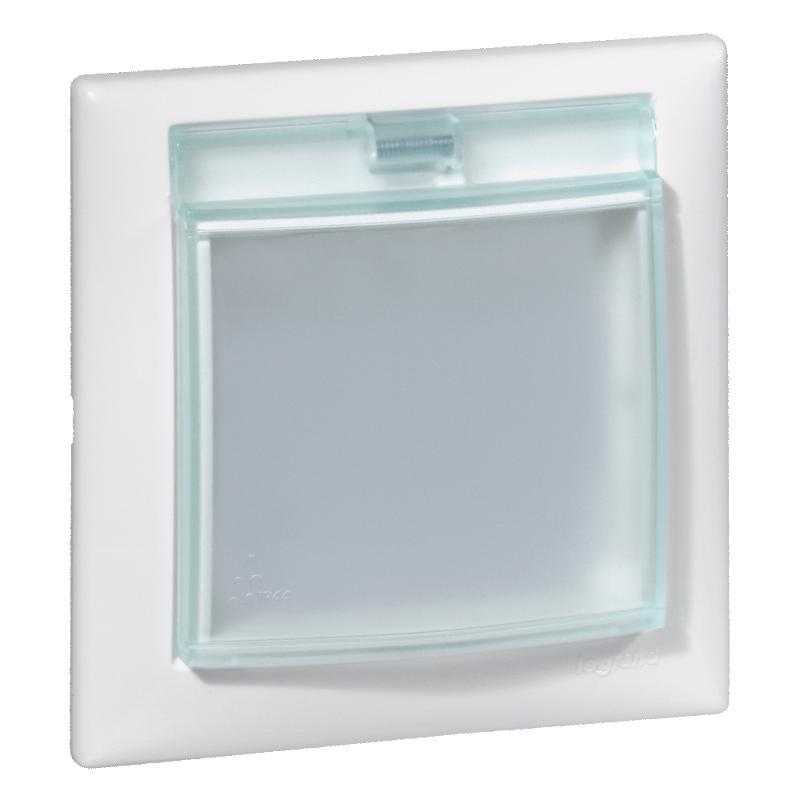 VALENA DIY Рамка 1-мест. IP44 с крышкой белый| 695643| Legrand — Legrand