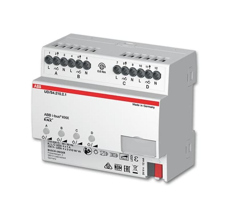 Универсальный светорегулятор LED, 4x210Вт UD/S4.210.2.1 | 2CKA006197A0047 | ABB — ABB
