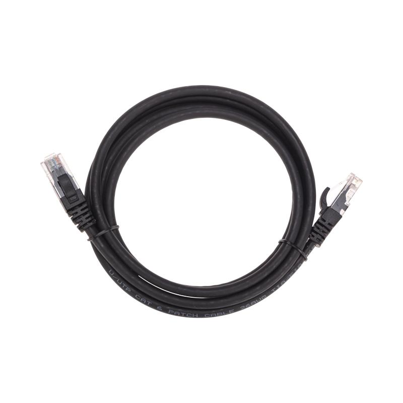 Патч-корд U/UTP CAT 6, RJ45-RJ45, 26AWG, LSZH, черный, 1.5м REXANT | 02-0292-105 | REXANT — REXANT