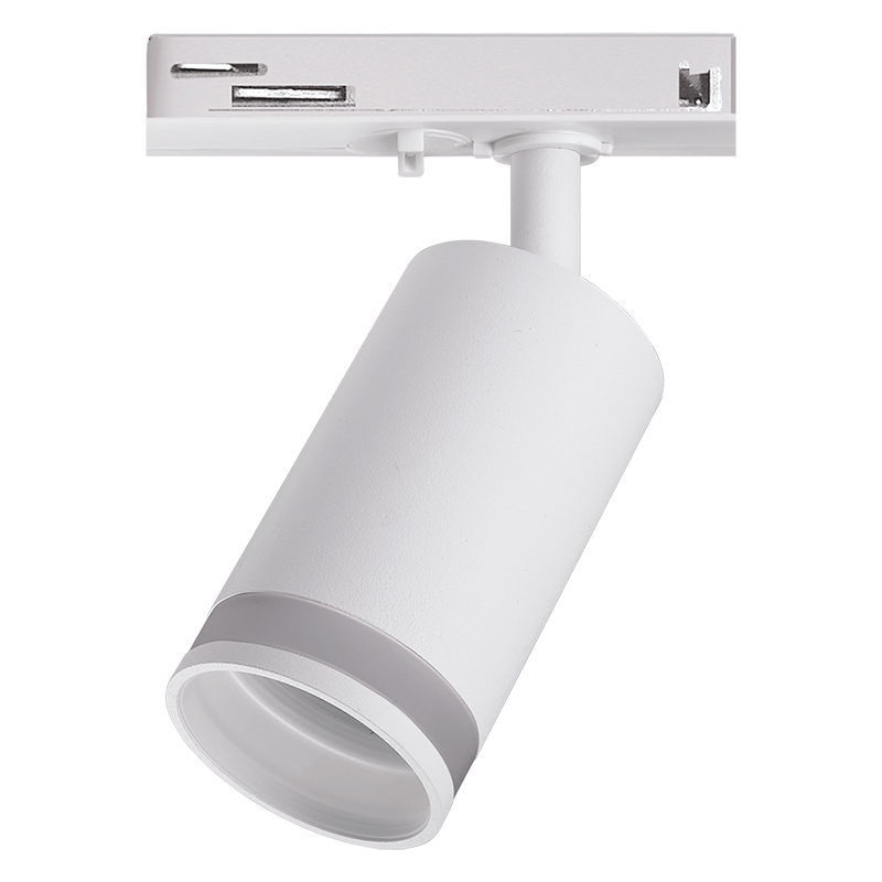 Светильник трековый под лампу PTR 28 GU10 WH 230V IP20 | .5040205 | Jazzway — Jazzway