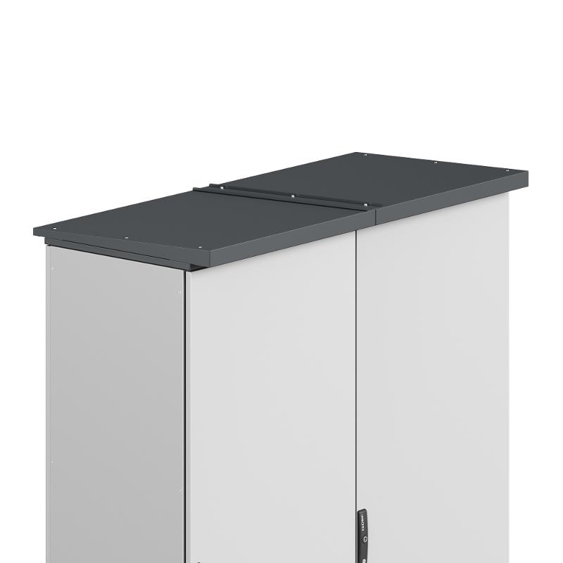 Заглушка для козырька R5TTL корпусов CQE, Г=400 мм, RAL7011 | R5TTLPG40 | DKC — миниатюра 3