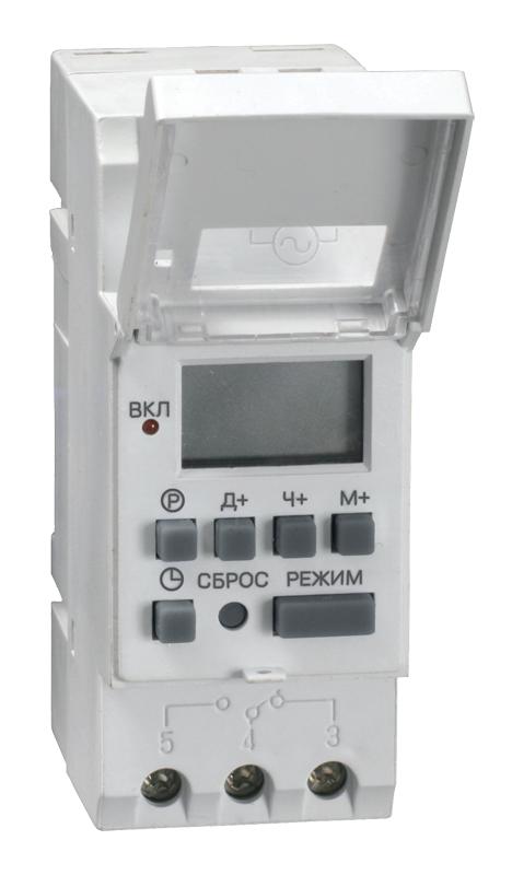 Таймер ТЭ15 цифровой 16А 230В на DIN-рейку  | MTA10-16 | IEK — IEK (ИЭК)