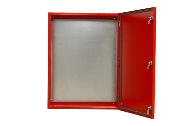 Корпус металлический ЩРНМ IP55 700х500х250 RAL3020 красный | 32543DEK | DEKraft — миниатюра 2