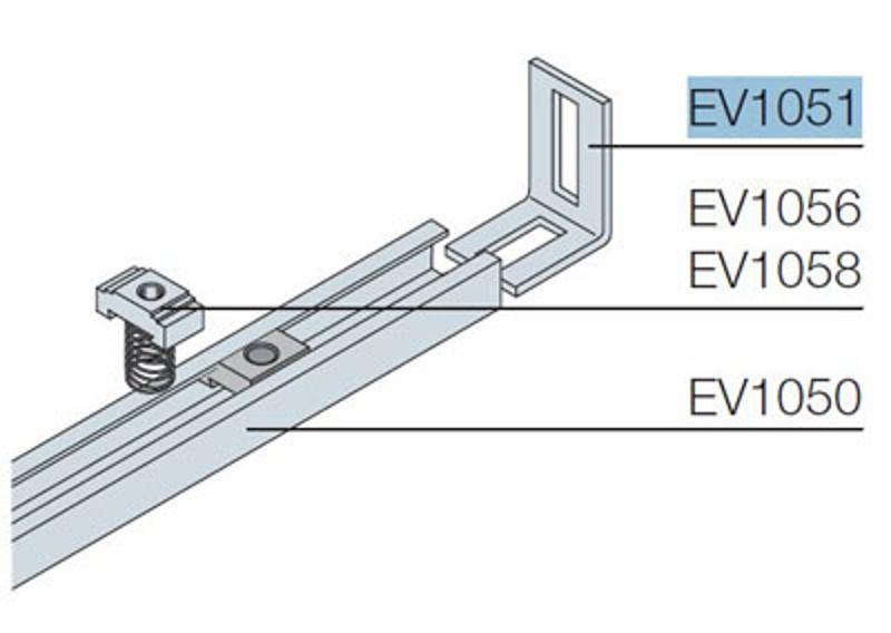 Кронштейн для монтажа EV1050 (25шт) | EV1051 | ABB — ABB