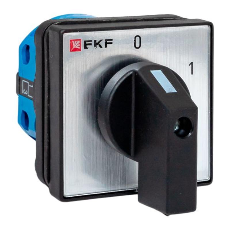 Переключатель кулачковый ПК-1-11 10А 1P «0-1» IP65 | pk-1-11-10-65 | EKF — EKF