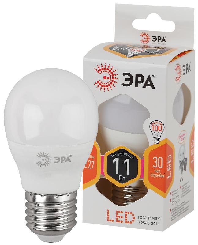 Лампа светодиодная LED P45-11W-827-E27 | Б0032987 | ЭРА — ЭРА (Энергия света)