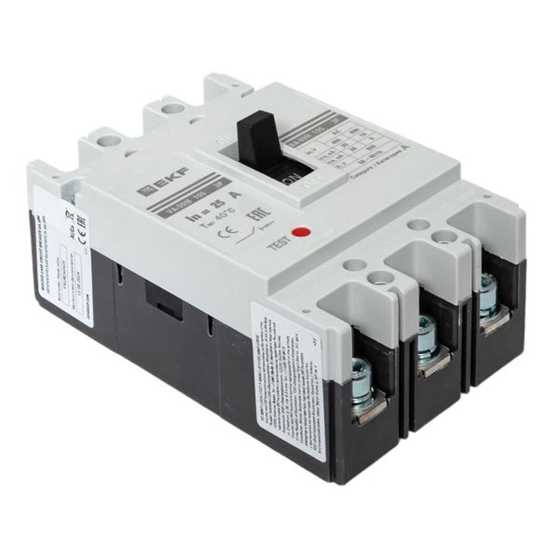 Выключатель автоматический ВА-99М 100/25А 3P 35кА EKF PROxima|mccb99-100-25m|EKF — миниатюра 8