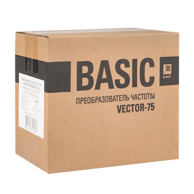 Преобразователь частоты 0,75 кВт 1х230В VECTOR-80 EKF Basic | VT80-0R7-1 | EKF — миниатюра 7