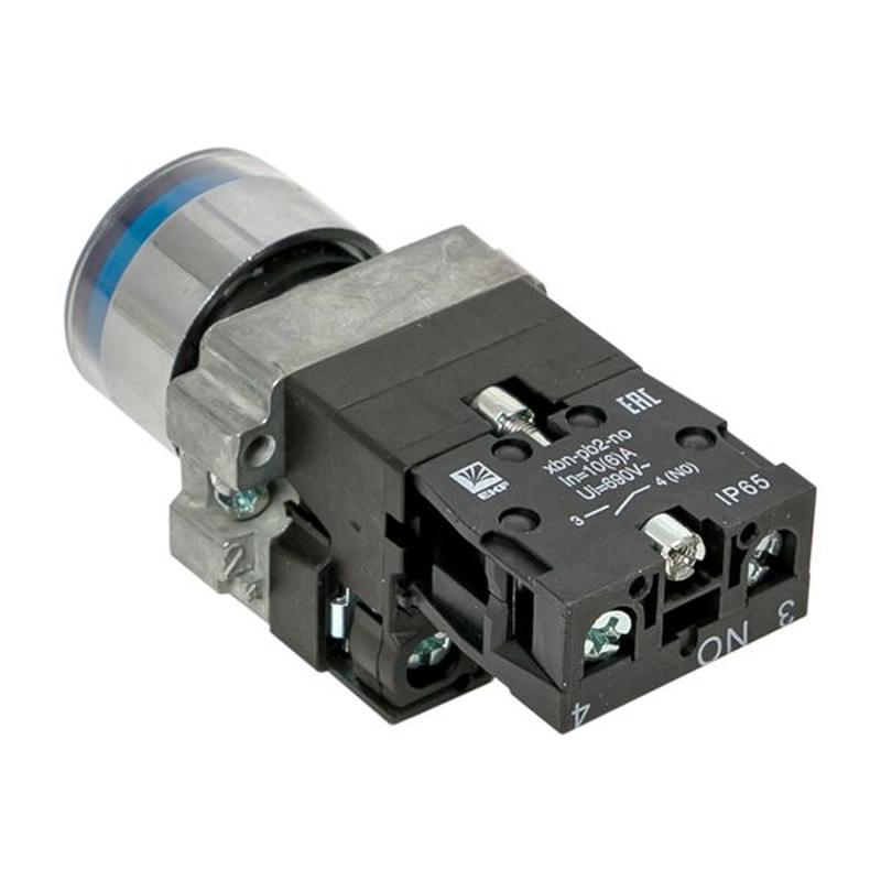 Кнопка BA61 с подстветкой 230В синяя NO IP65 PROxima | xb2-bw61-230-65 | EKF — миниатюра 9