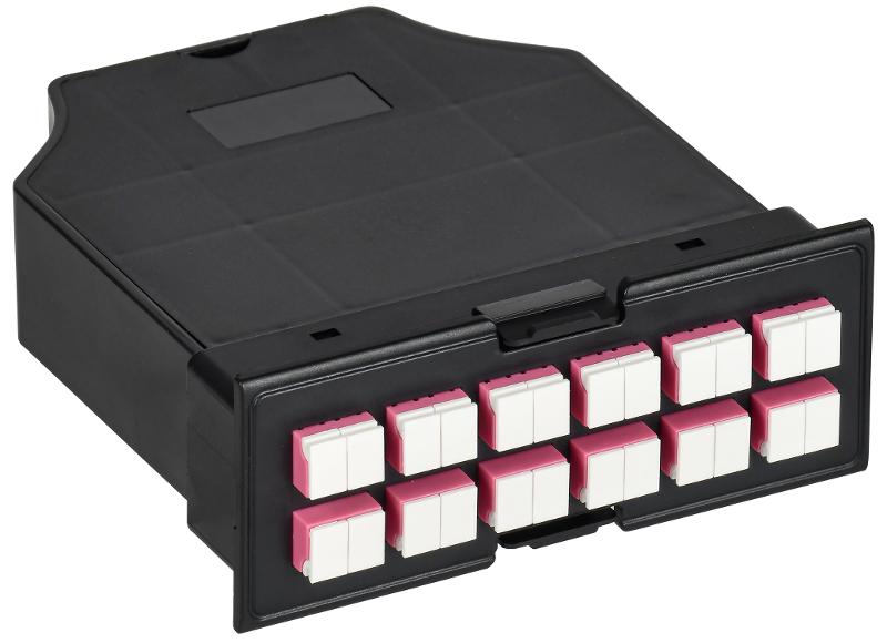 ITK Модуль оптический для универс. панели OM4 6хLC-duplex | FCPF-5004-012LCD | ITK — ITK