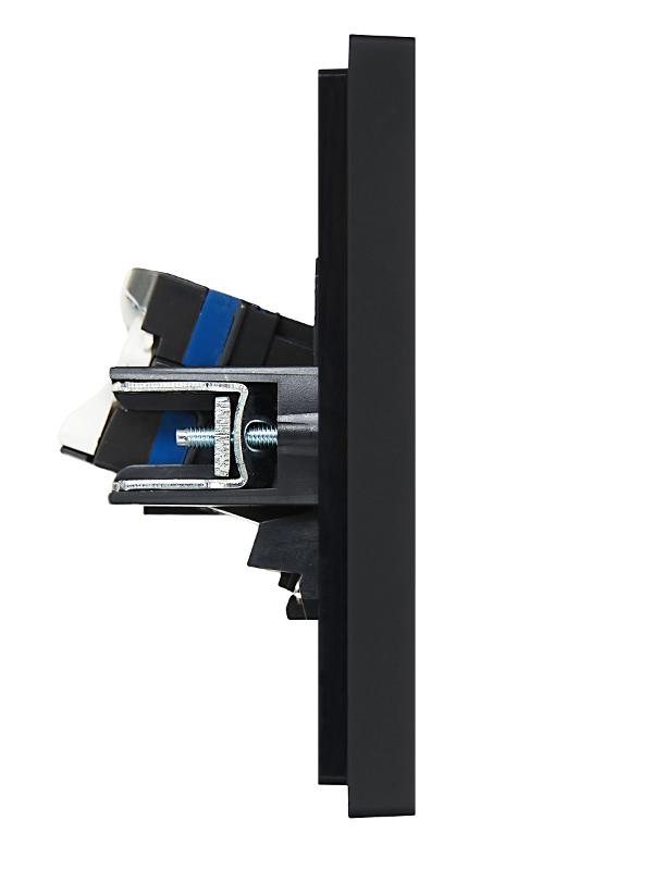 FORTE&PIANO Розетка комп. 2-ая RJ45 кат.6 FP134 черный | FP-K20-2-K02 | IEK — миниатюра 4
