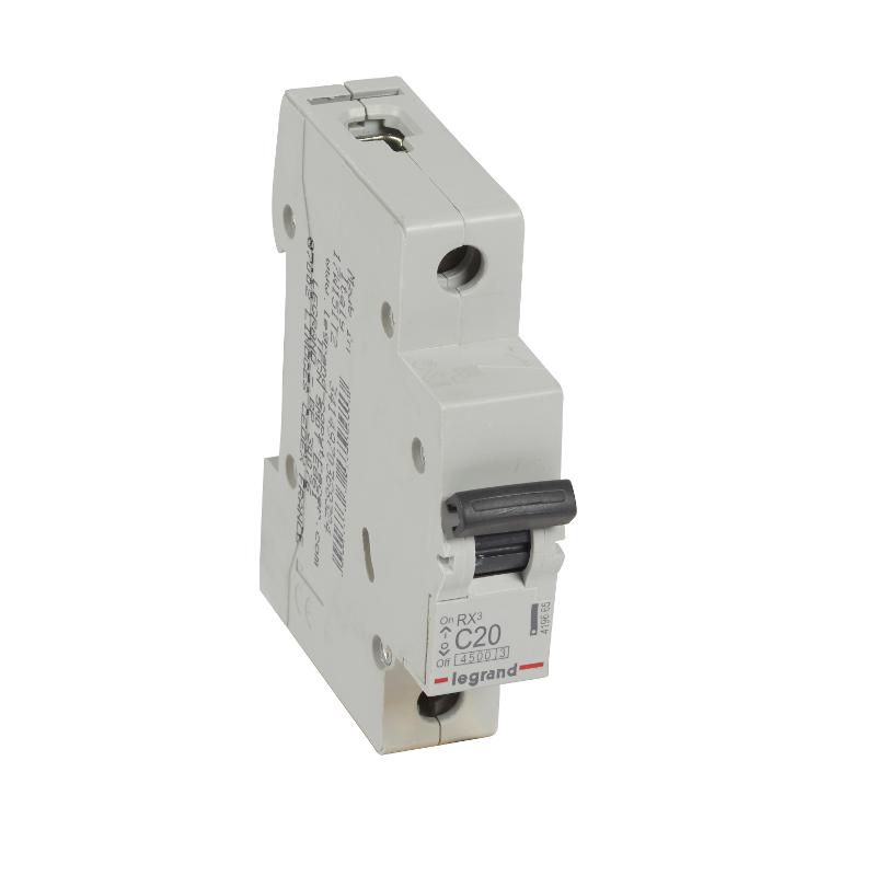 Выключатель автоматический  однополюсный RX3 4500 20А C 4,5кА | 419665 | Legrand — Legrand