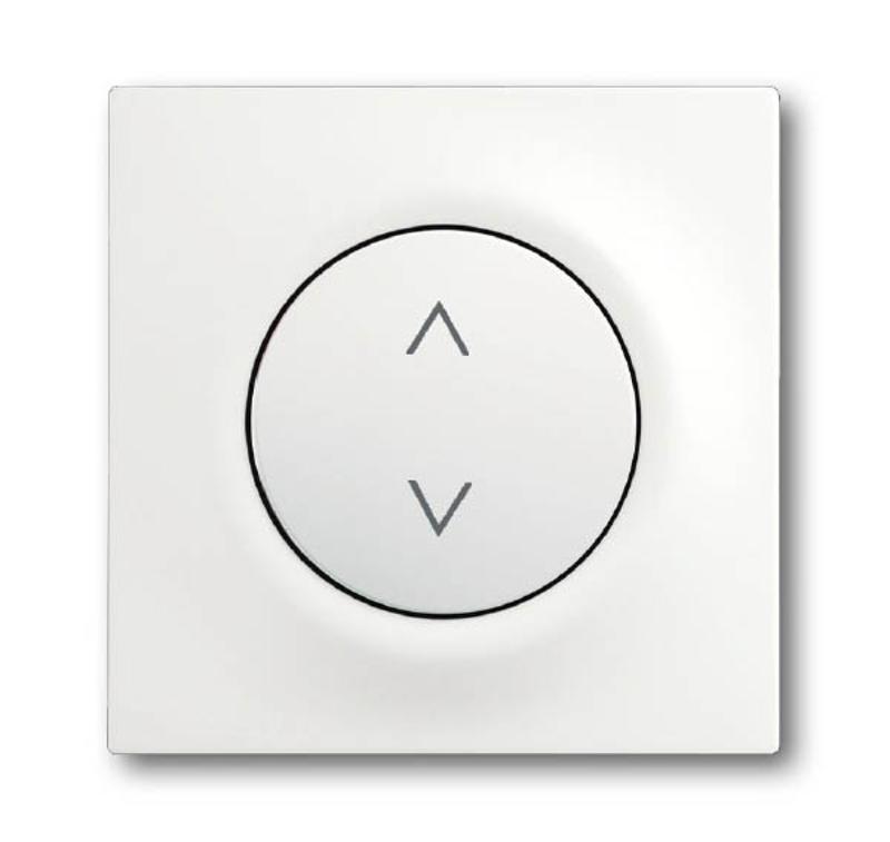 Клавиша для механизма электронного выключателя Busch-Jalousiecontrol , серия impuls, цвет белый бархат | 6430-0-0379  | 2CKA006430A0379 | ABB — ABB