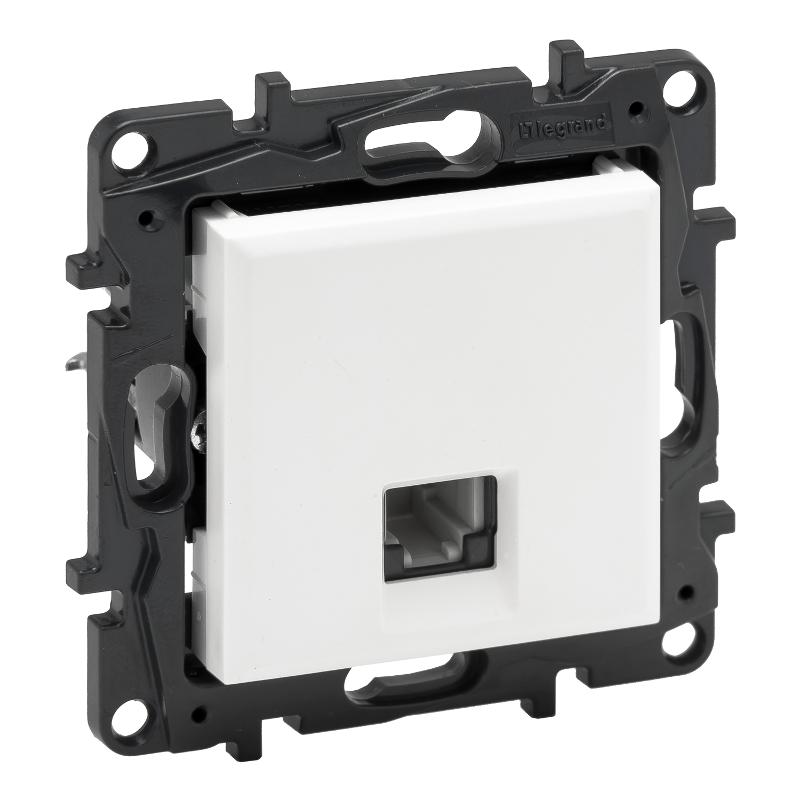 STRUCTURA Розетка телефонная RJ11 белый| 764290| Legrand — Legrand