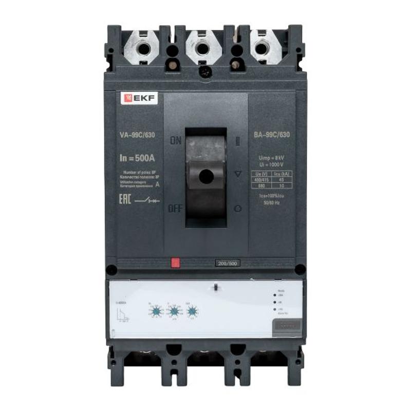 Выключатель автоматический ВА-99C (Compact NS) 630/500А 3P 45кА EKF PROxima|mccb99C-630-500|EKF — миниатюра 21