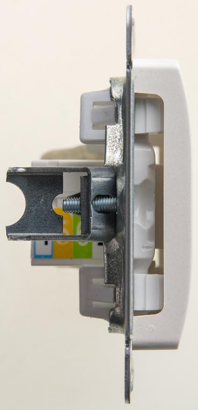 Glossa Перламутр Розетка телефонная RJ11 | GSL000681T | SE — миниатюра 3