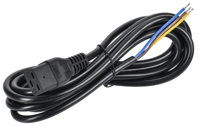 ITK Кабель электропитания PDU 3х1,5 3М C19-б/р | PC-C19-3M | ITK — ITK