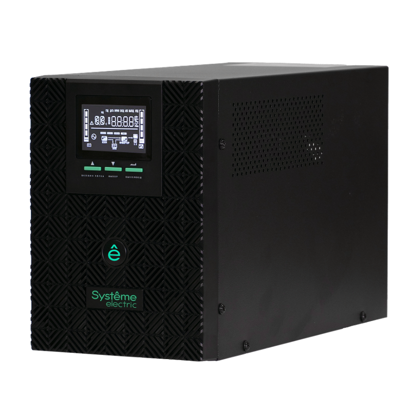 ИБП Smart-Save SMX-Tower Systeme Electric 1000 ВА, 230 В, 1:1, Внешние АКБ 24В, 3хShuko | SMXSE1000T | SE — миниатюра 2