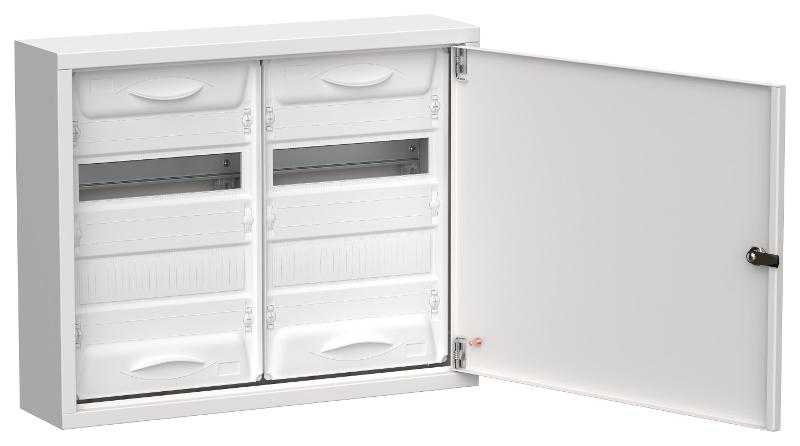 TITAN 5 Корпус металлический ЩРн-48 (2х24) 460х570х140 IP31 бел | TI5-50-N-2X024-31 | IEK — IEK (ИЭК)