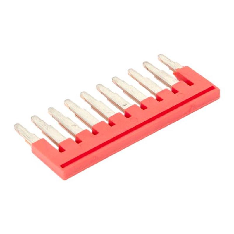 Перемычка втычная для JXB-ST-push-in 2,5 10PIN (10 шт.)  PROxima| plc-per-st-10PIN-2.5 | EKF — миниатюра 10