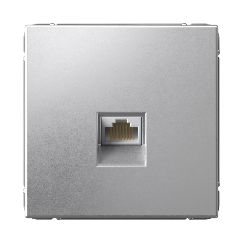 ArtGallery Алюминий Розетка компьютерная RJ45, кат. 5е, механизм | GAL000383 |SE — Systeme Electric
