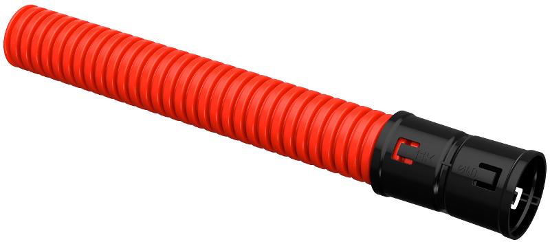 ELASTA Труба гофр. двустенная ПНД d=40мм красная (25м)ELASTA | EA-TG22-2-2-2-040-025-K04 | IEK — IEK (ИЭК)