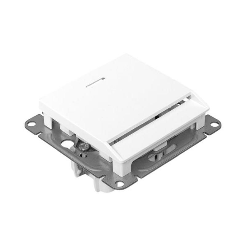 Механизм выключателя, карточный, с подсветкой, белый Эпика EKF | UP1-SWW-card | EKF — миниатюра 12