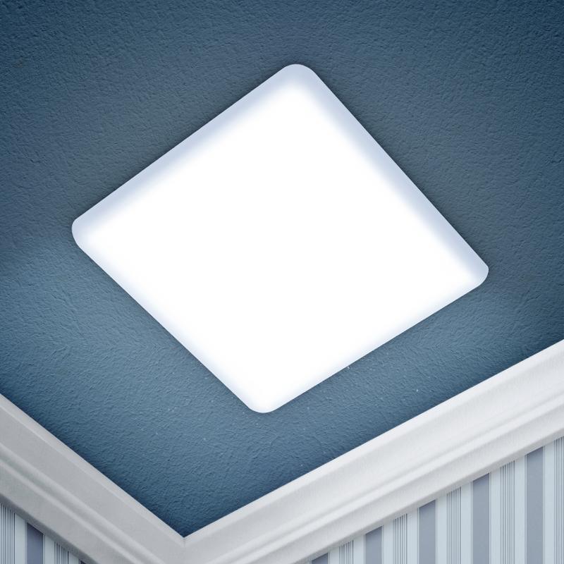 Светильник светодиодный встраиваемый LED 12-24-4K квадратный регулируемый 24Вт 4000K | Б0054328 | ЭРА — миниатюра 1