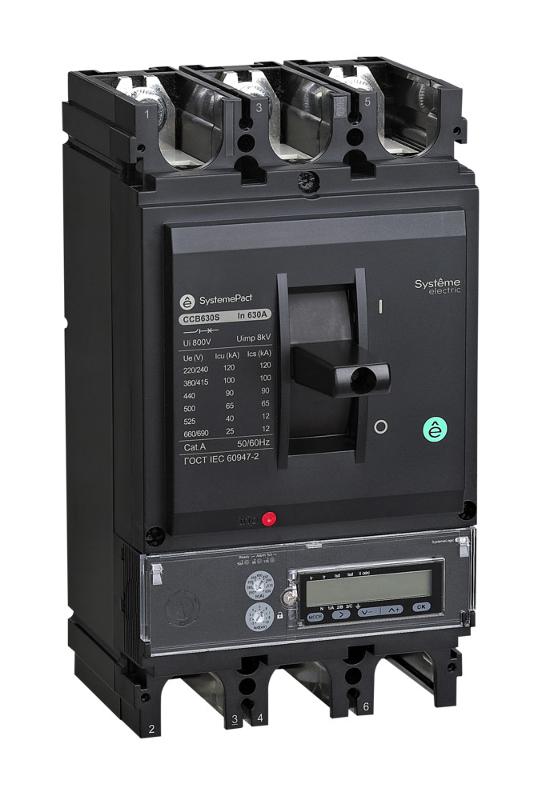 АВТ.ВЫКЛ SYSTEMEPACT CCB400 36KA 3P3D S5.3E 400A РЫЧАГ | SPC400F40053E3DF | SE — Systeme Electric