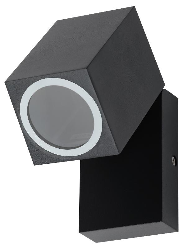 Декоративная подсветка WL37 BK MR16/GU10, черный, для интерьера, фасадов зданий | Б0054408 | ЭРА — миниатюра 4