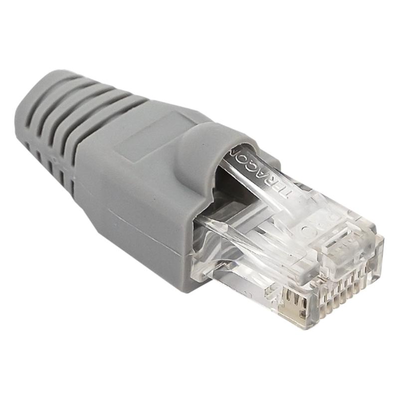 Колпачок изолирующий TERACOM для коннекторов RJ-45 PVC серый (упак.10шт) | TRC-BT-RJ45-PVC-10 | EKF — миниатюра 5