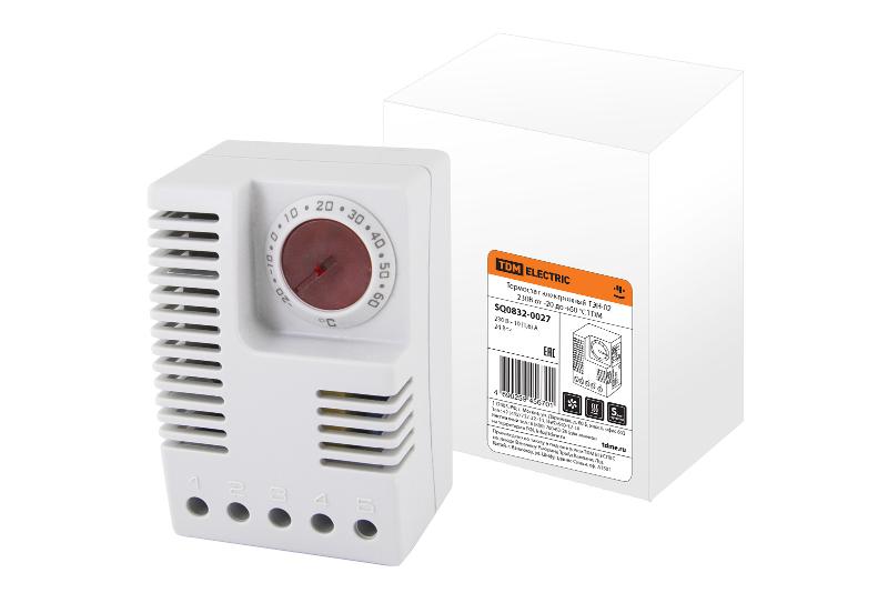 Термостат электронный ТЭН-02 230В от -20 до +60 °C | SQ0832-0027 | TDM — TDM ELECTRIC