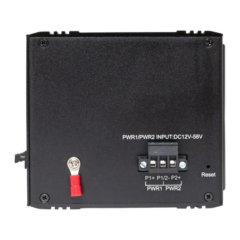 Промышленный неуправляемый коммутатор U-8GX/SFP-16GT, 8 портов 1000Base-X SFP, 16 портов 10/100/1000Base-T(X) RJ45, монтаж на динрейку TSX |TSX-U-8GX/ — миниатюра 14
