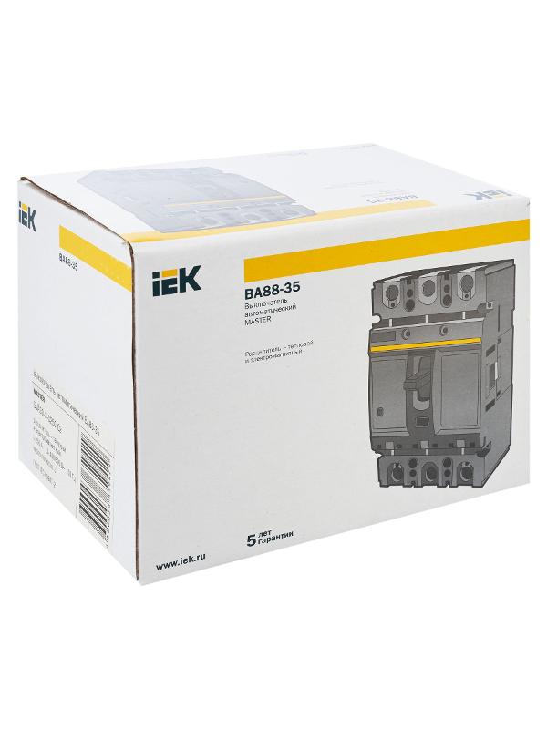 Выкл. авт. ВА88-35 3Р 250А 35кА MASTER IEK | SVA30-3-0250-02 | IEK — миниатюра 10