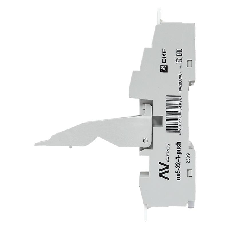 Разъем для реле РM5 22/4 Push-in | rm5-22-4-push |  EKF — миниатюра 6