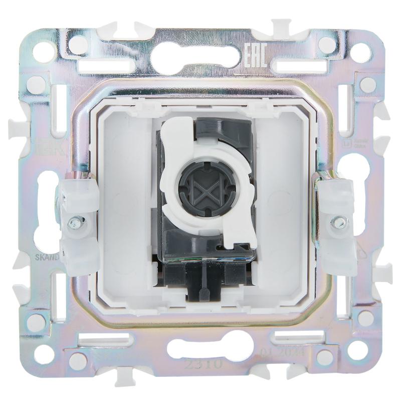 SKANDY Розетка компьютерная RJ45 кат.5E SK-K01B бежевый | SK-K10-1-K10 | IEK — миниатюра 3