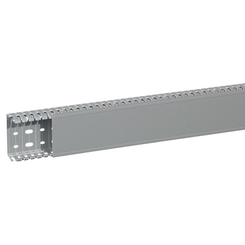Кабель-канал (крышка + основание) Transcab - 80x40 мм - серый RAL 7030 | 636115 | Legrand — Legrand